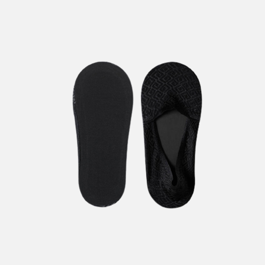Kyoto Loafer Socks - Black