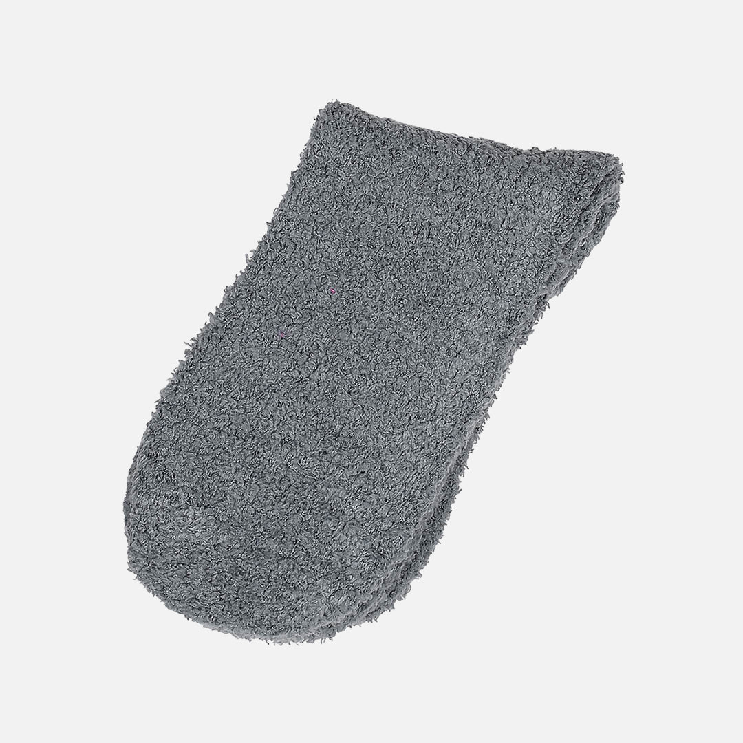 FLEECE GREY - CREW SOCKS