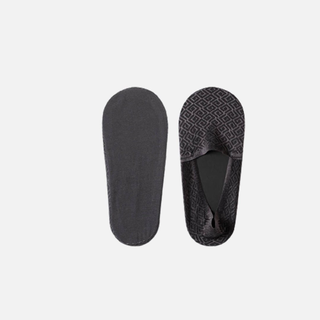 Kyoto Charcoal Loafer Socks