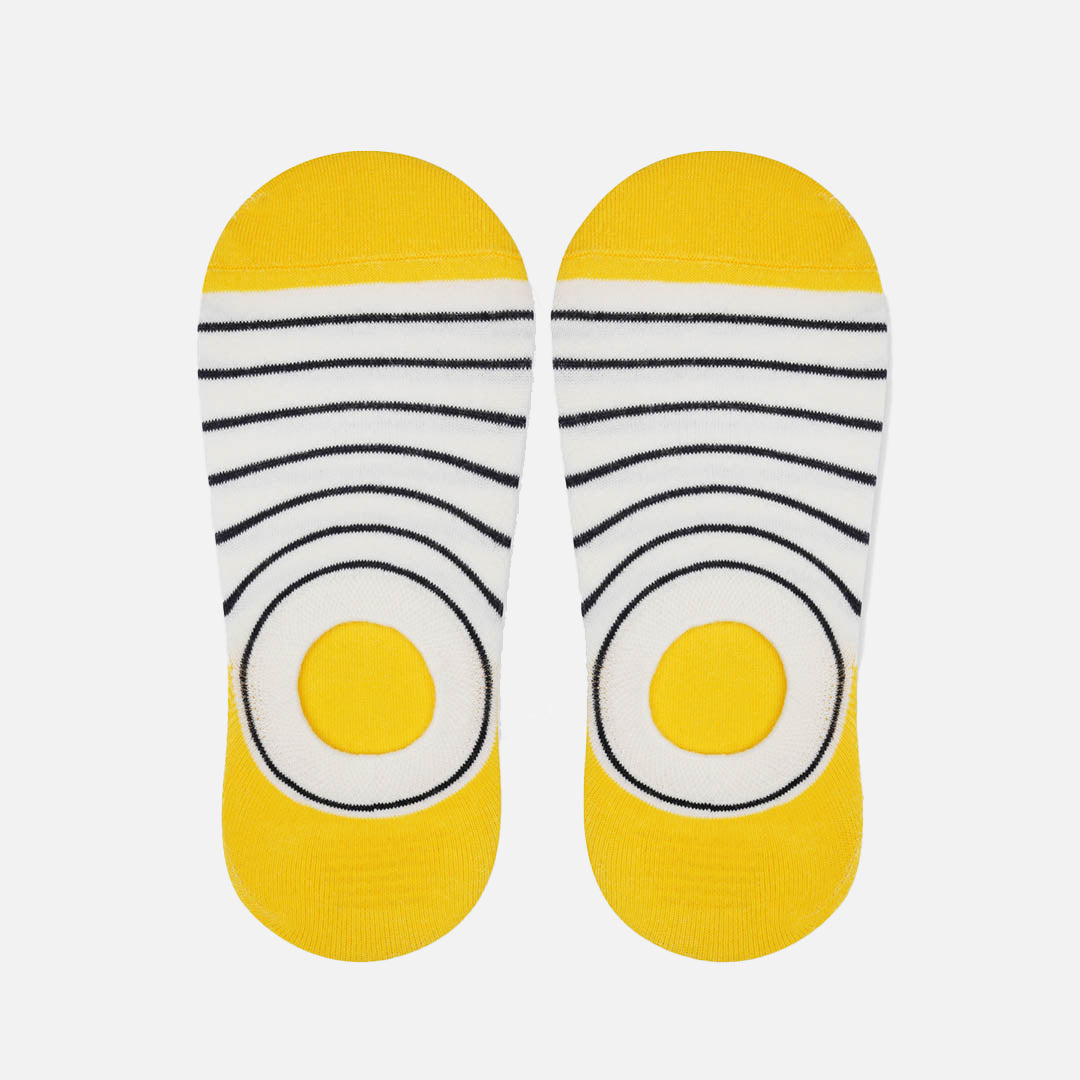 Lemon Zest Loafer Socks