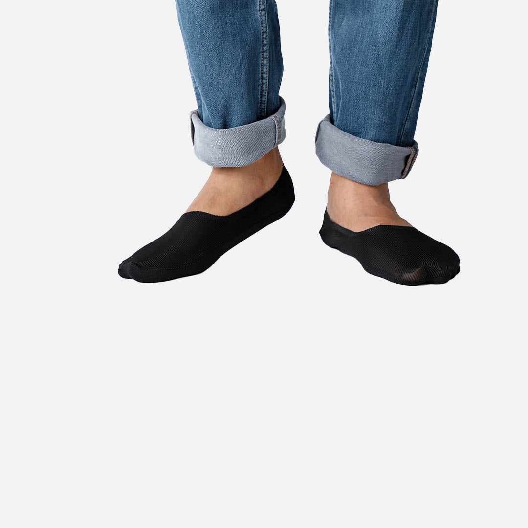 Sion Loafer Socks Black