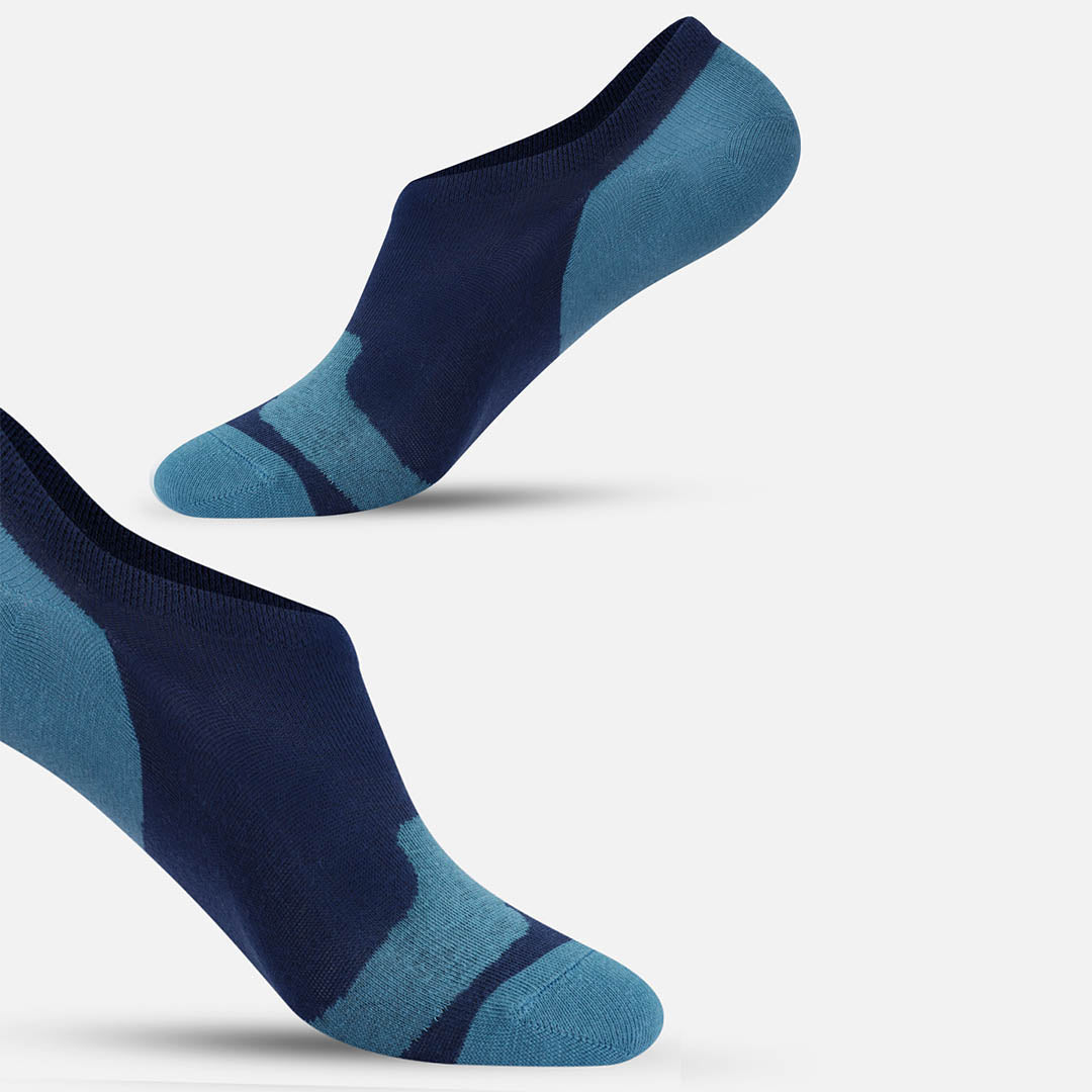 BLUE DINO LOAFER SOCKS