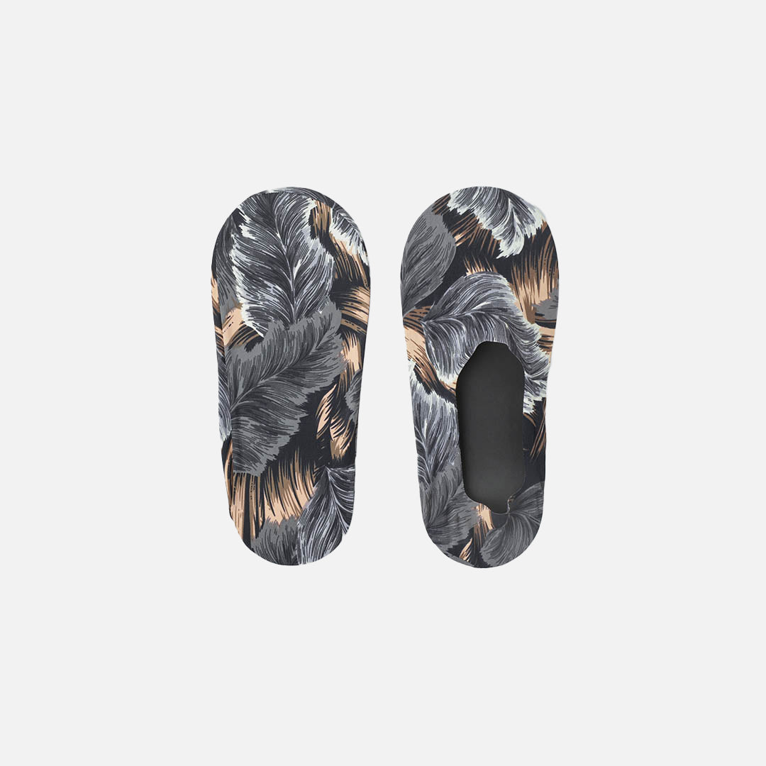 Saffari Loafer Socks - Black