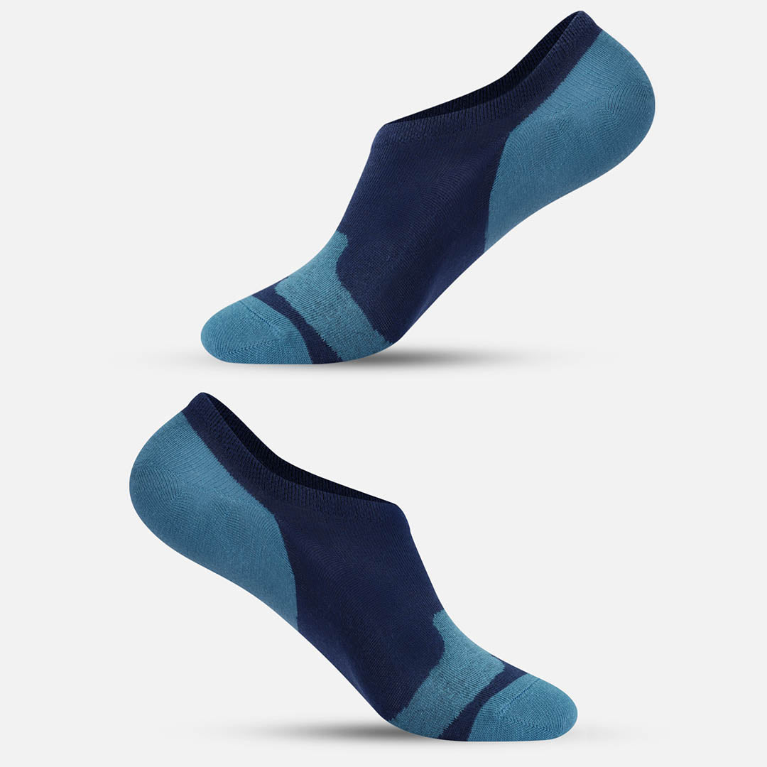 BLUE DINO LOAFER SOCKS