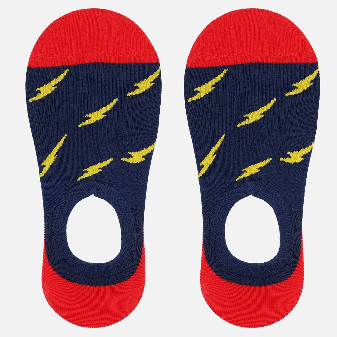 ALBURY BLUE & RED FLASH SOCKS