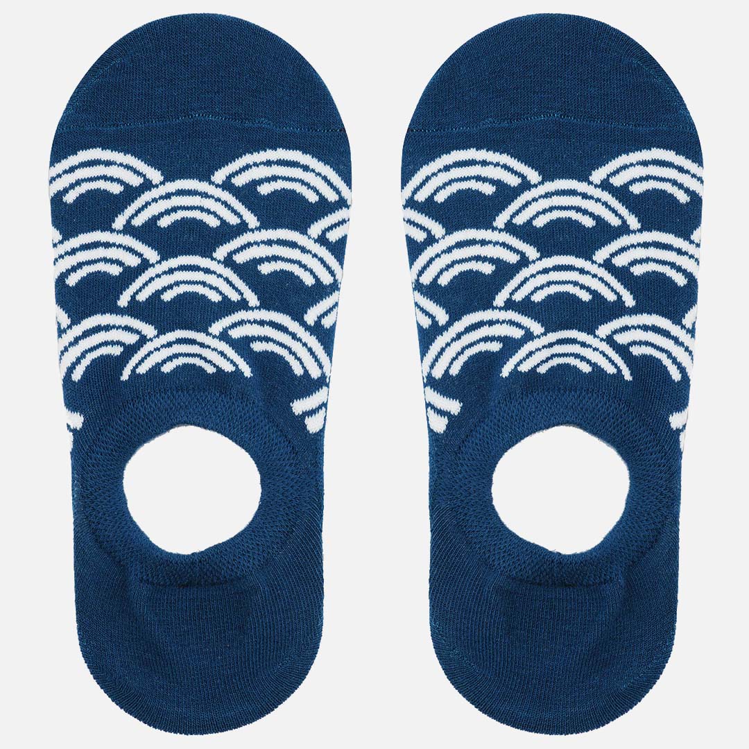 ALBURY BLUE & WHITE CLOUDS SOCKS