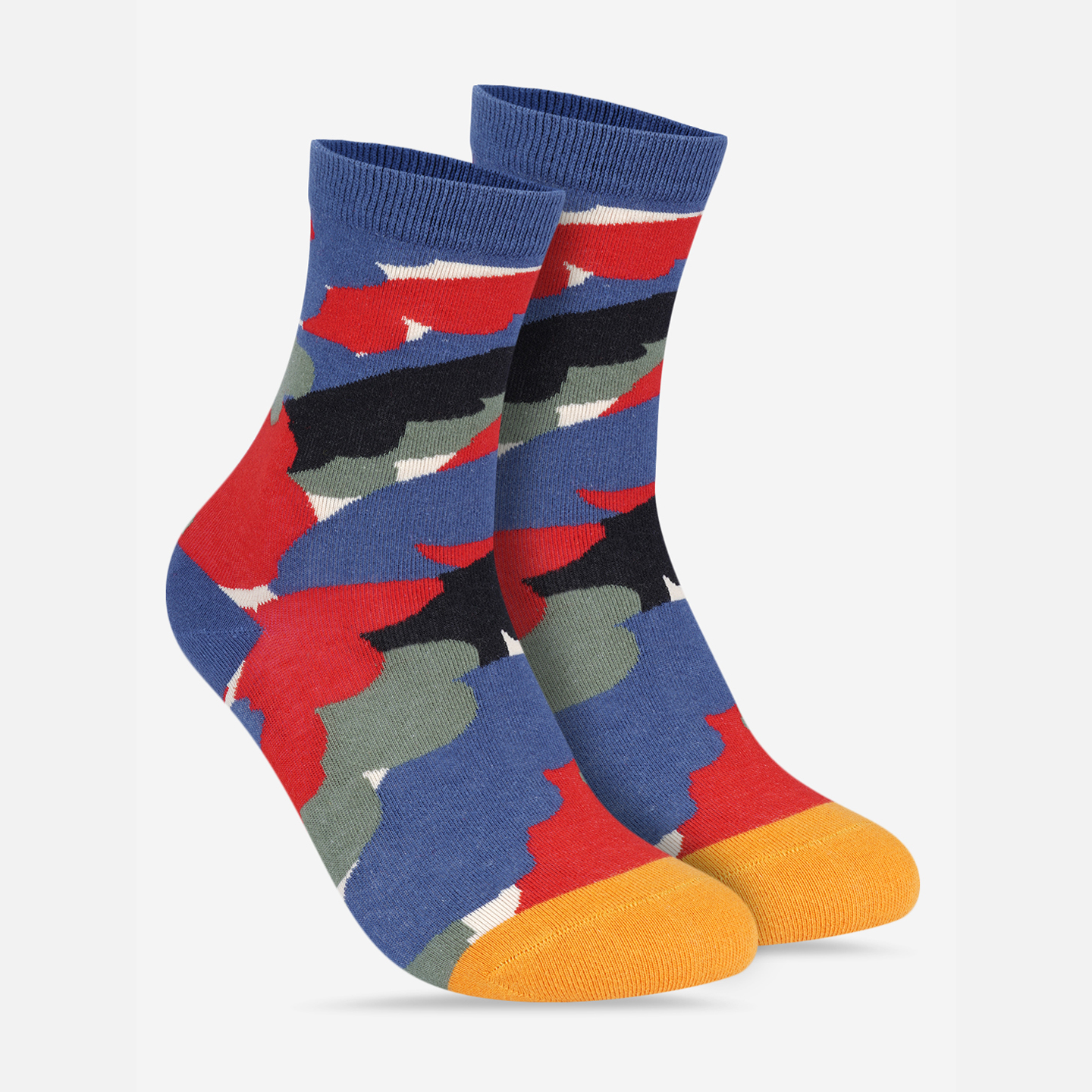 CREW LENGTH SOCKS - PACK OF 4 PAIRS - COMBO 5