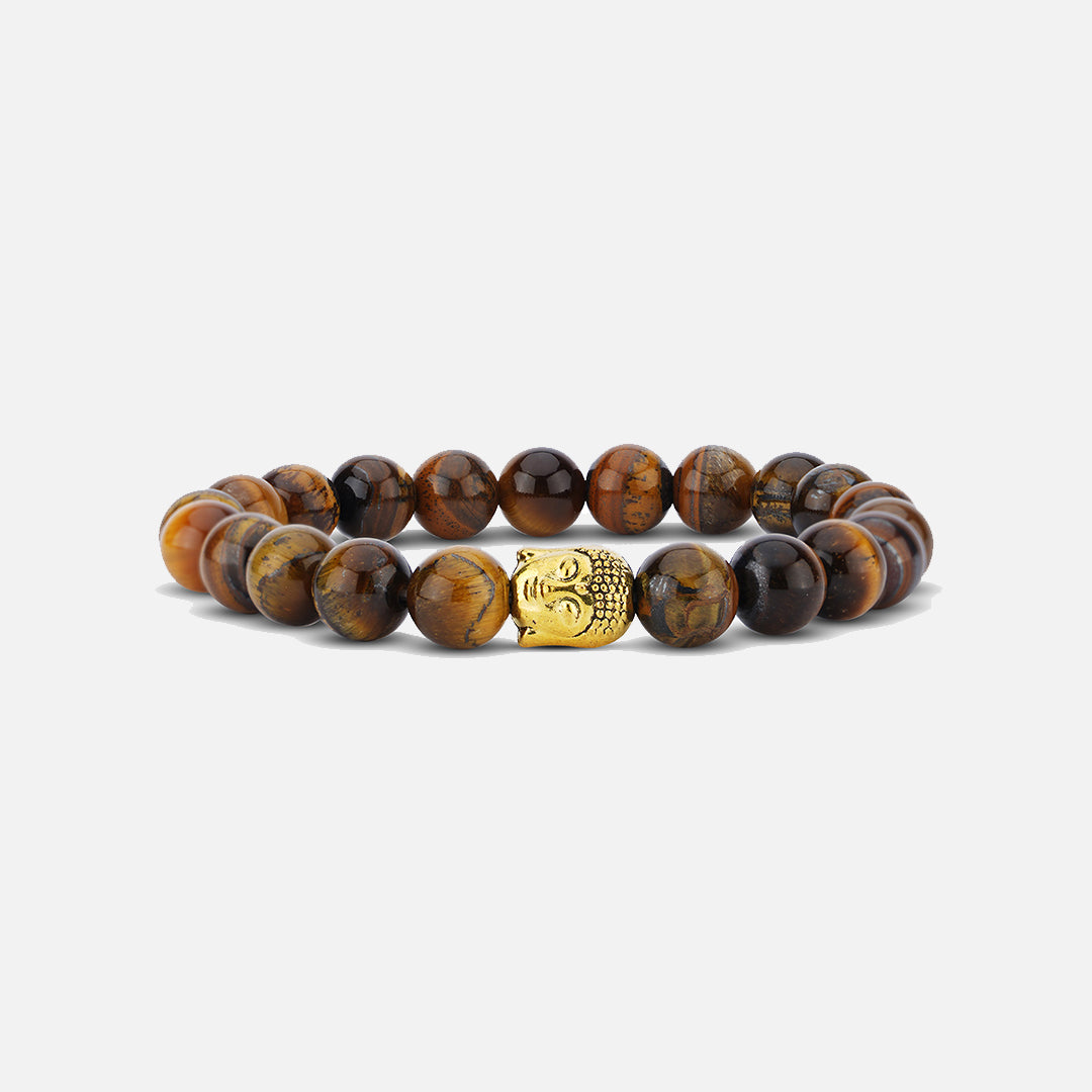 BROWN GOLD FINISH BUDDHA BRACELET