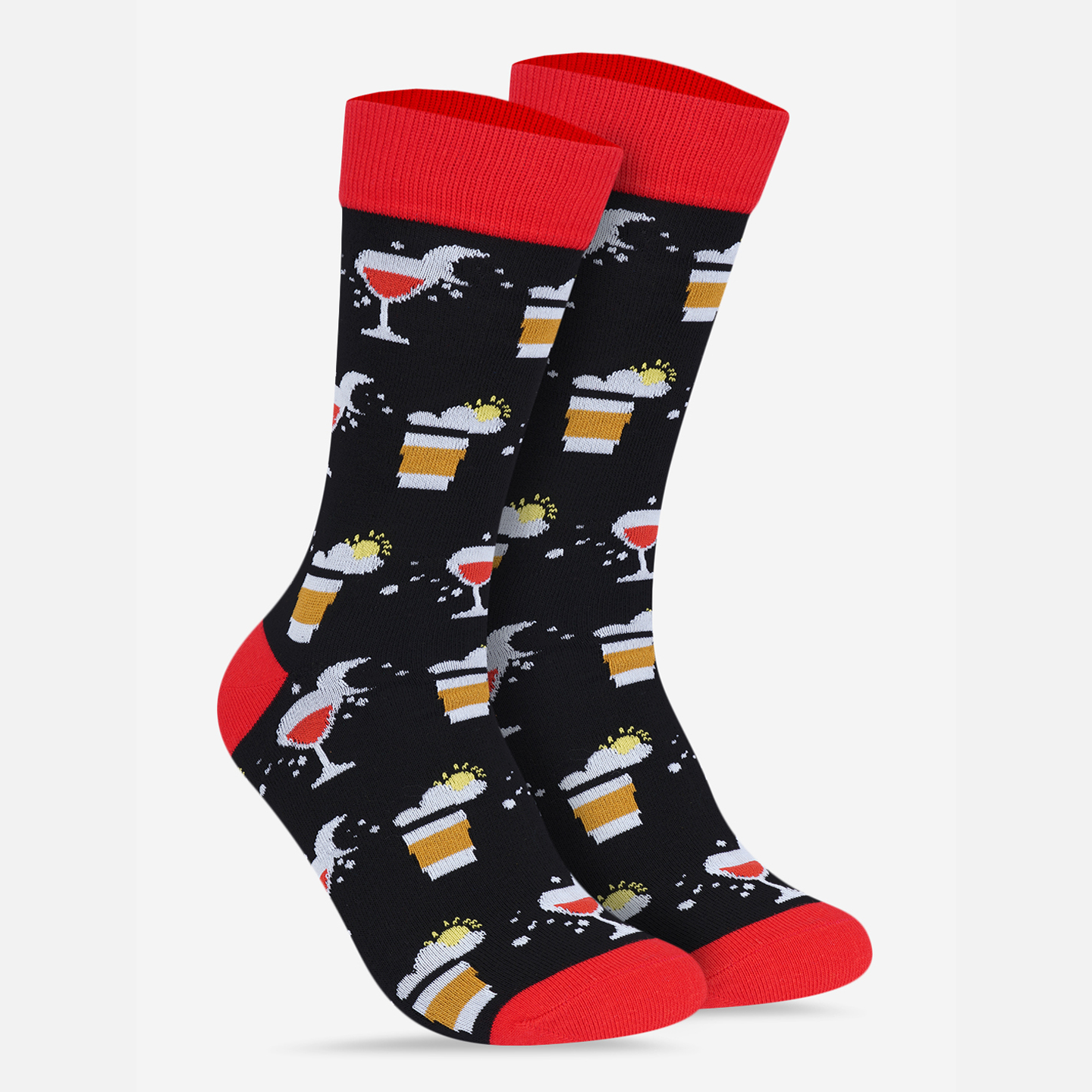 CREW LENGTH SOCKS - PACK OF 4 PAIRS - COMBO 4