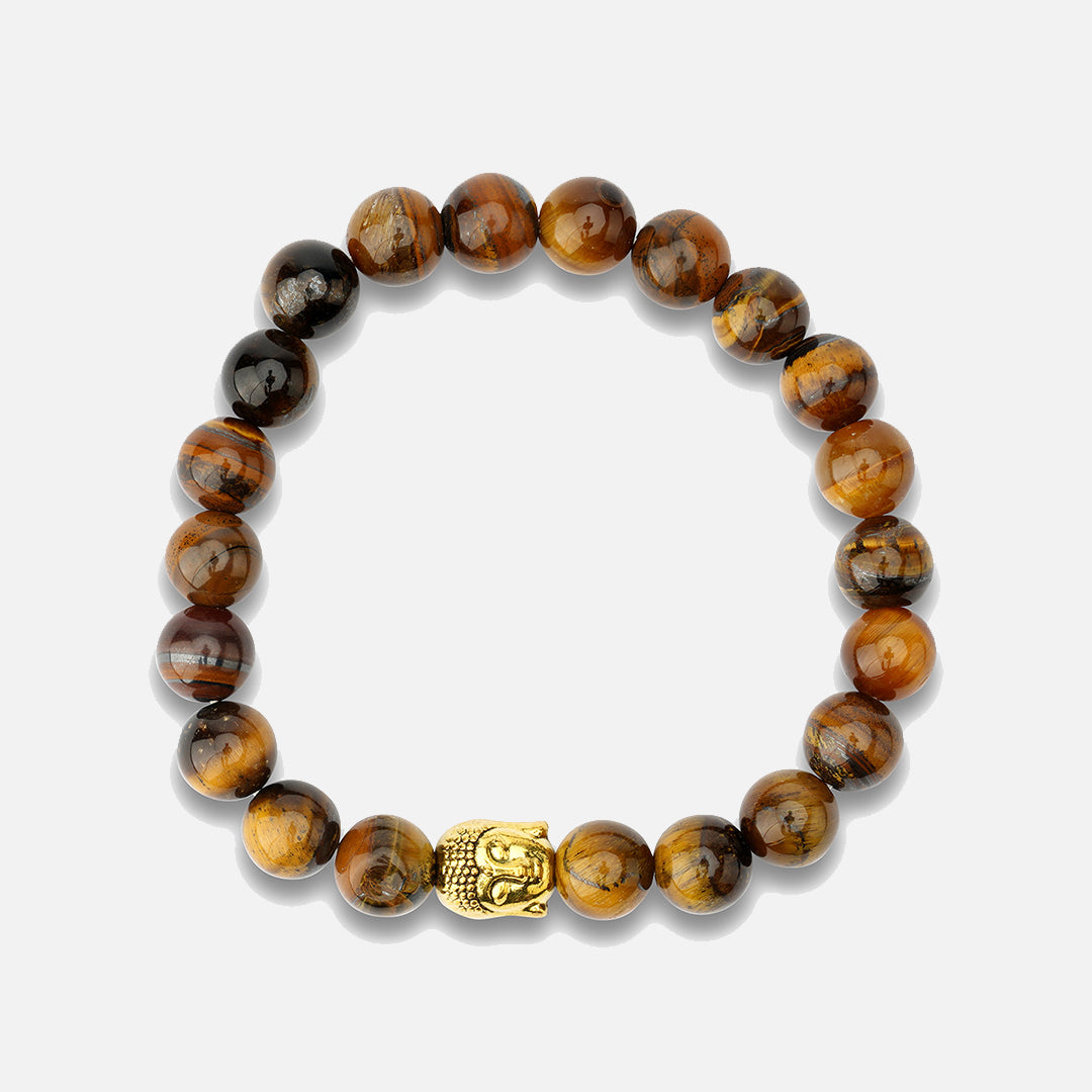 BROWN GOLD FINISH BUDDHA BRACELET