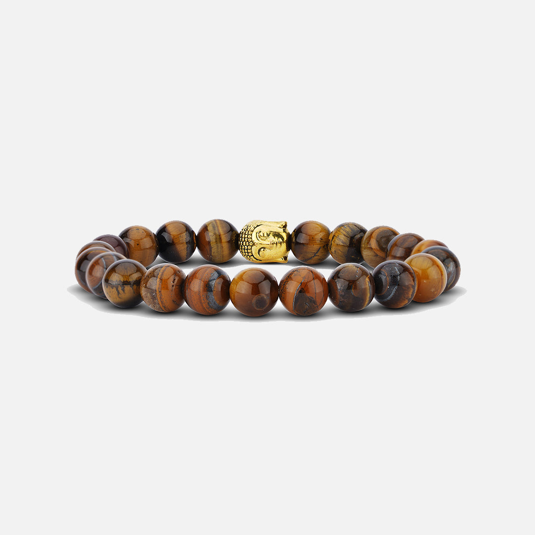 BROWN GOLD FINISH BUDDHA BRACELET