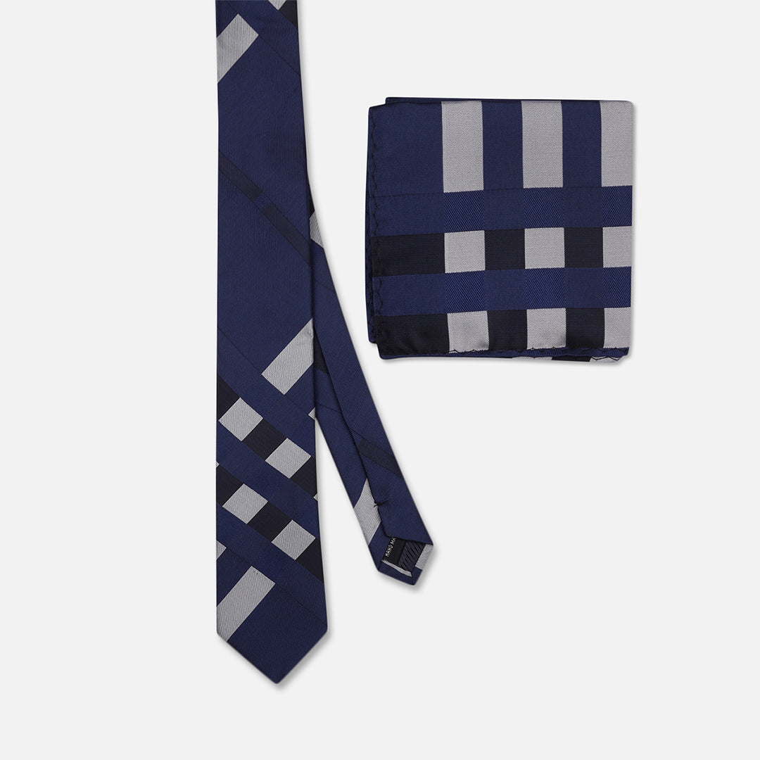 Neck Tie with Pocket Square