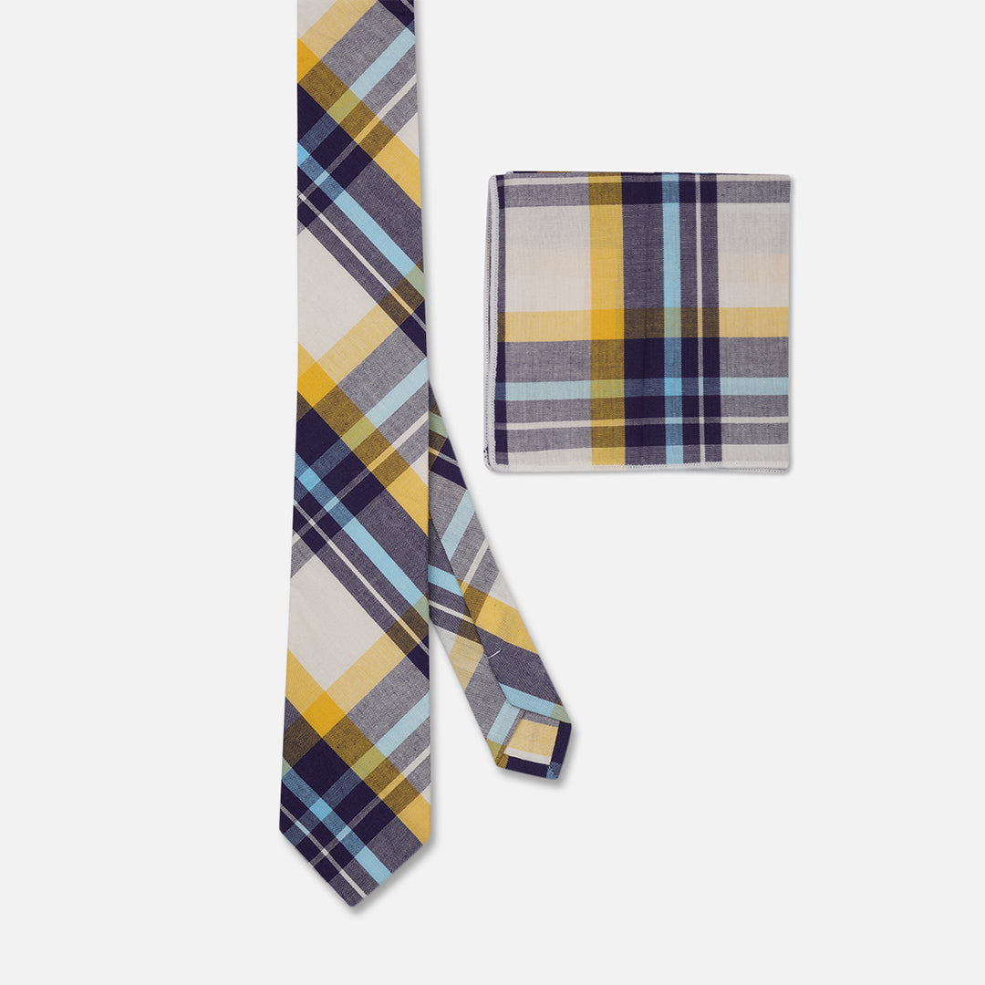 Neck Tie with Pocket Square