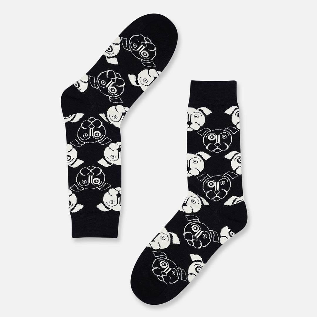 Crew Length Socks - Pack of 2 Pairs