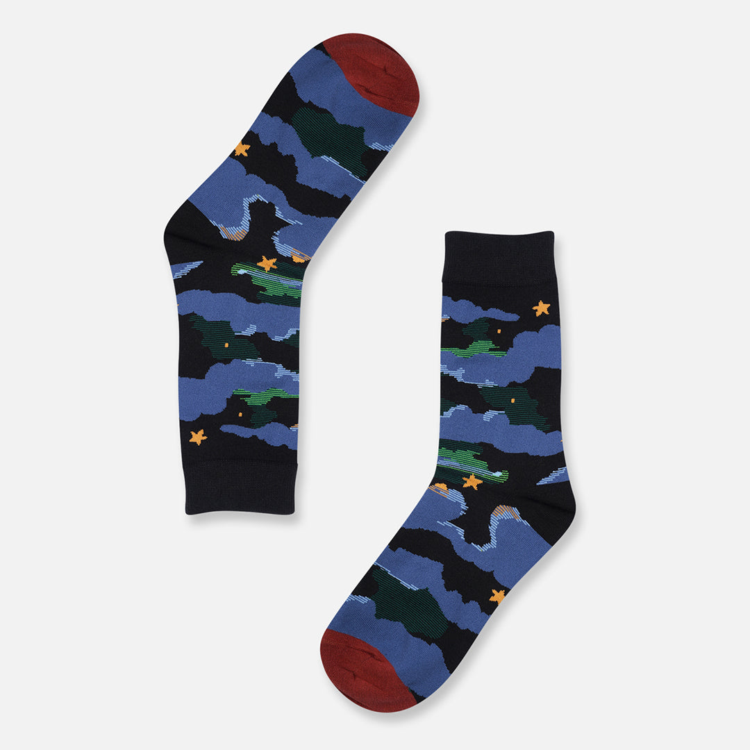 Crew Length Socks - Pack of 2 Pairs