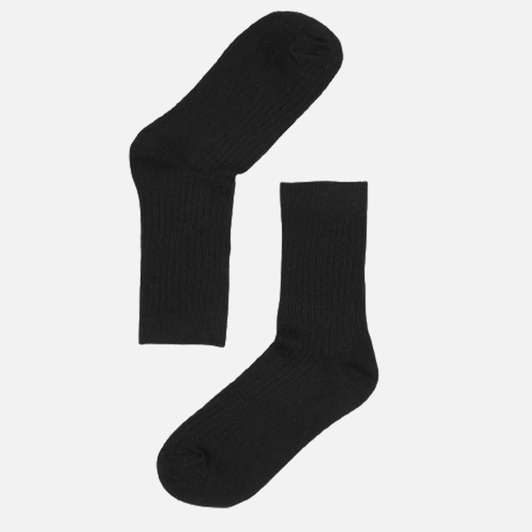 MANHATTAN BLACK - CREW SOCKS