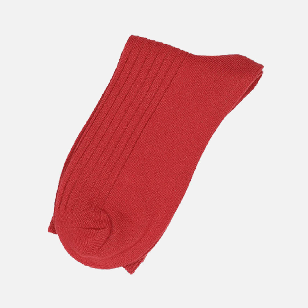 MANHATTAN RED - CREW SOCKS