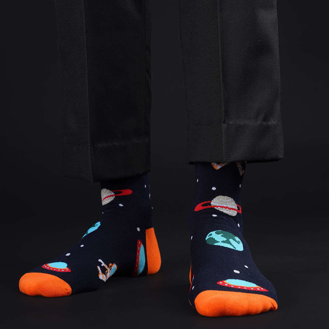 Fresno Space Crew Length Socks