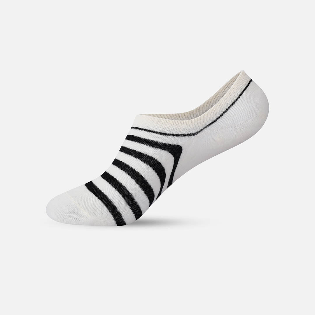 Zebra Loafer Socks