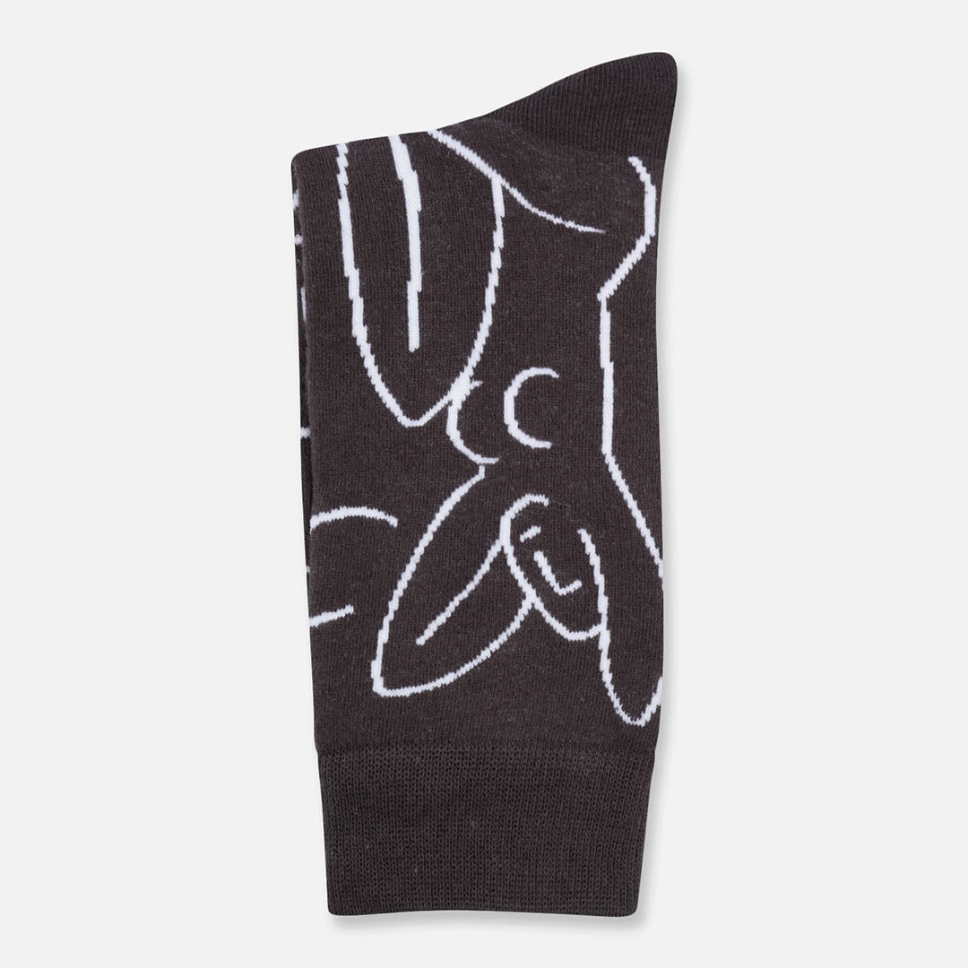 Sculpture Crew Length Socks
