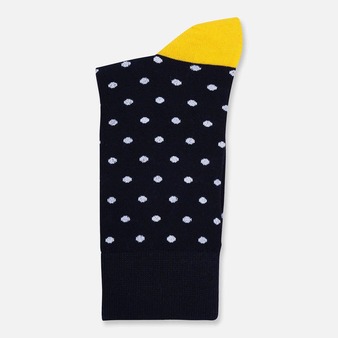 Must Polka Crew Length Socks