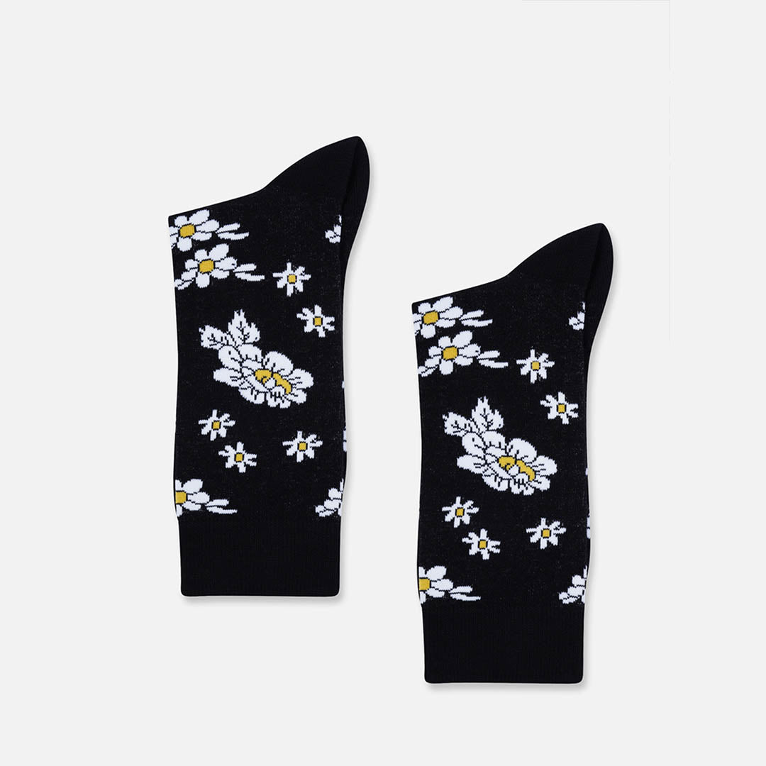 Flora Crew Length Socks