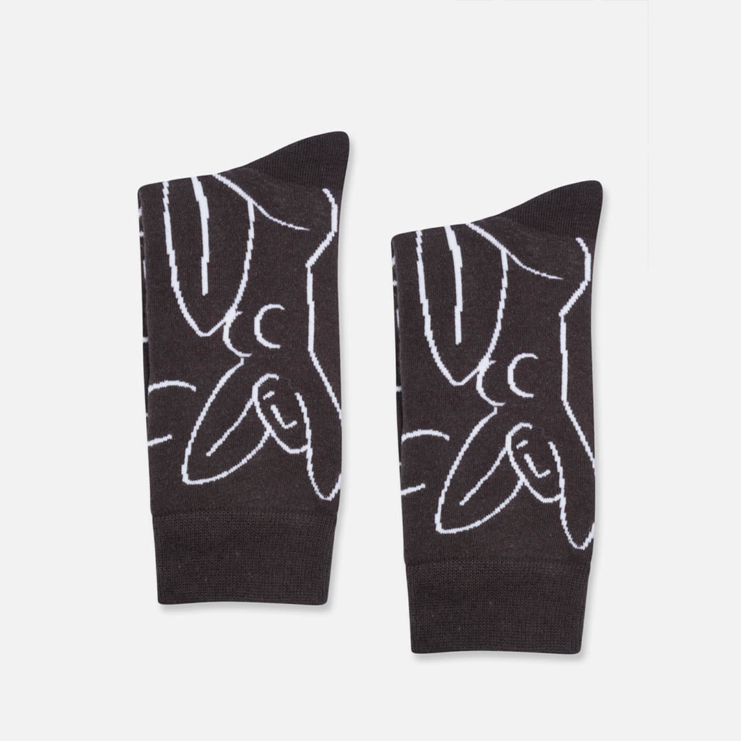 Sculpture Crew Length Socks