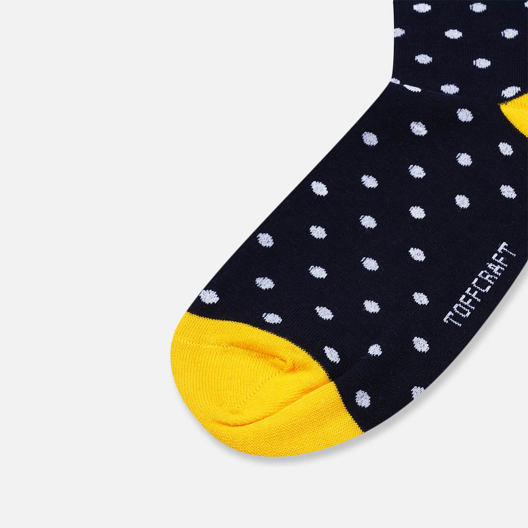 Must Polka Crew Length Socks