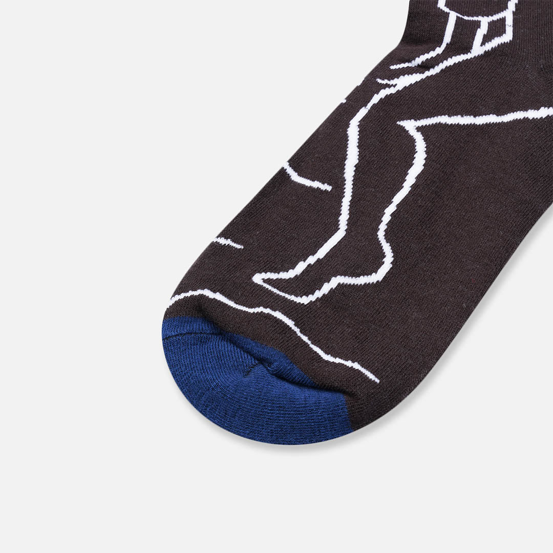Sculpture Crew Length Socks