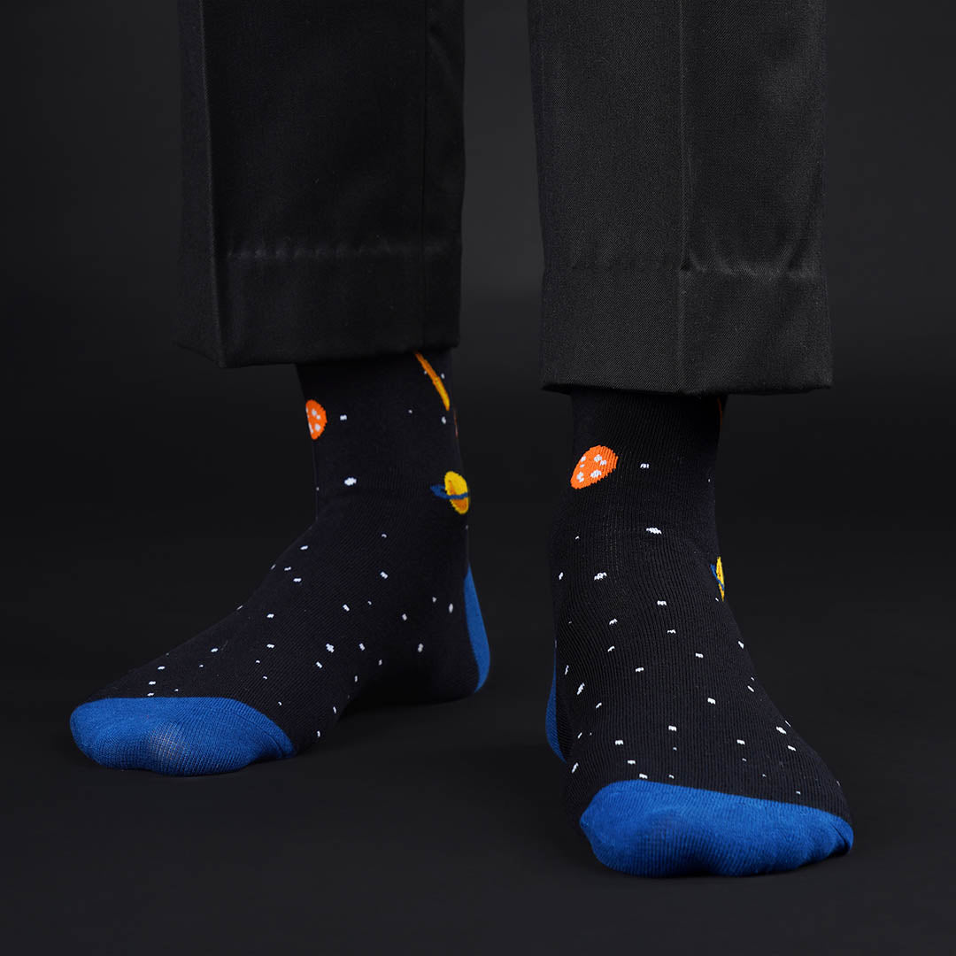 Fresno Space Crew Length Socks