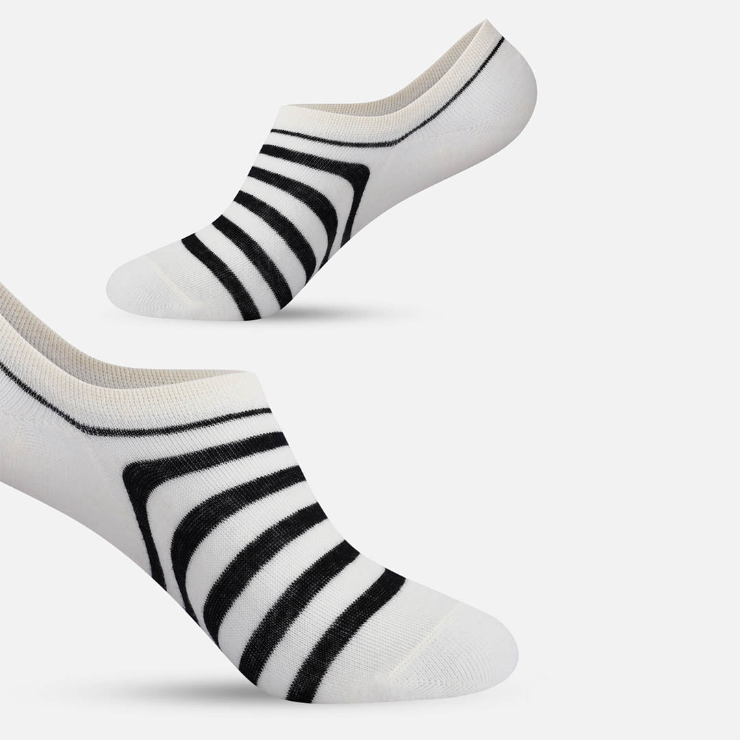 Zebra Loafer Socks