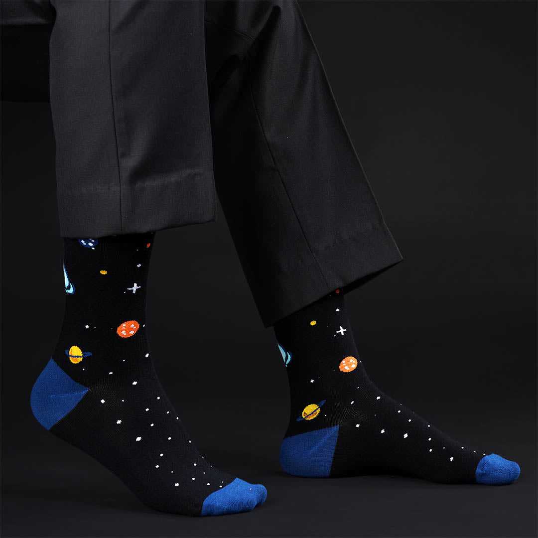 Fresno Space Crew Length Socks