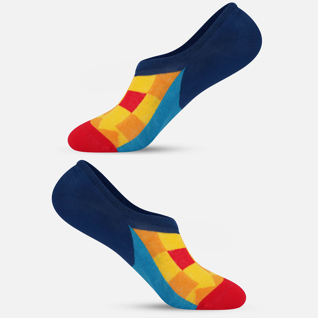 Squares Loafer Socks