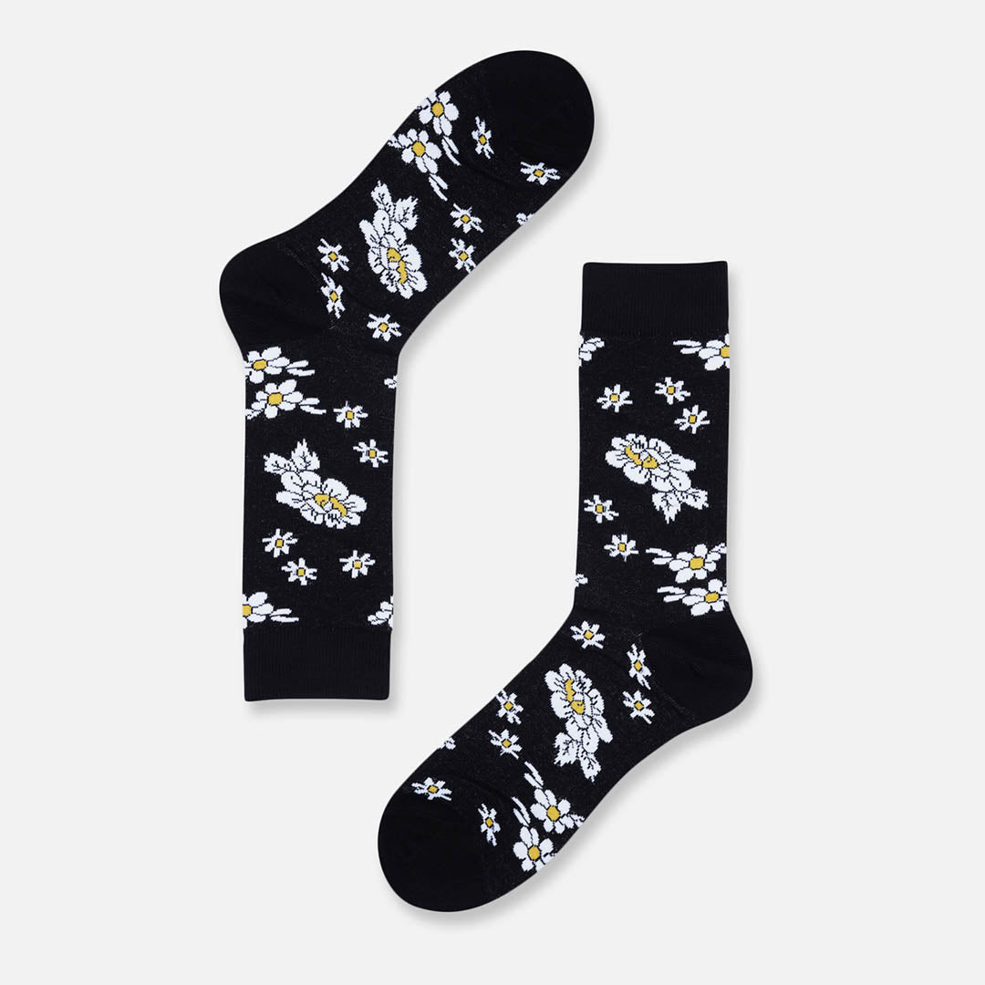 Flora Crew Length Socks