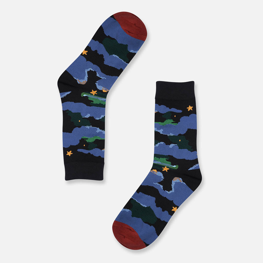 Nightsky Crew Length Socks