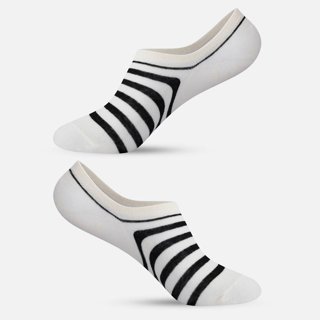 Zebra Loafer Socks