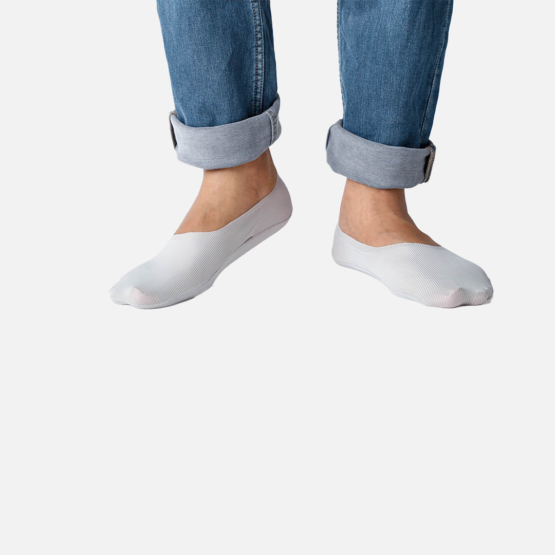 Sion Loafer Socks - Grey