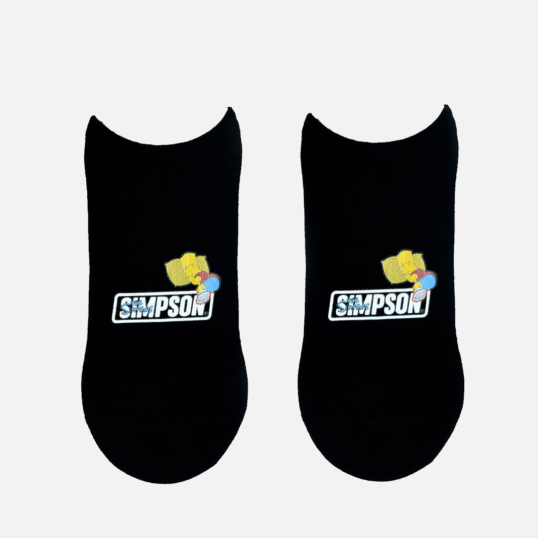 QUIRKY SOCKS - SIMPSONS BLK