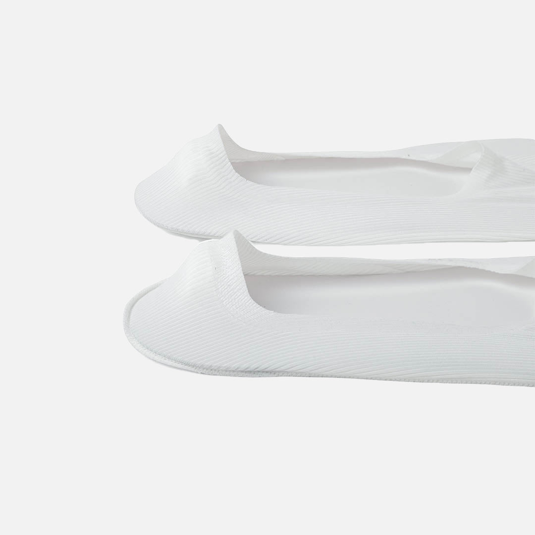 Sion Loafer Socks - White