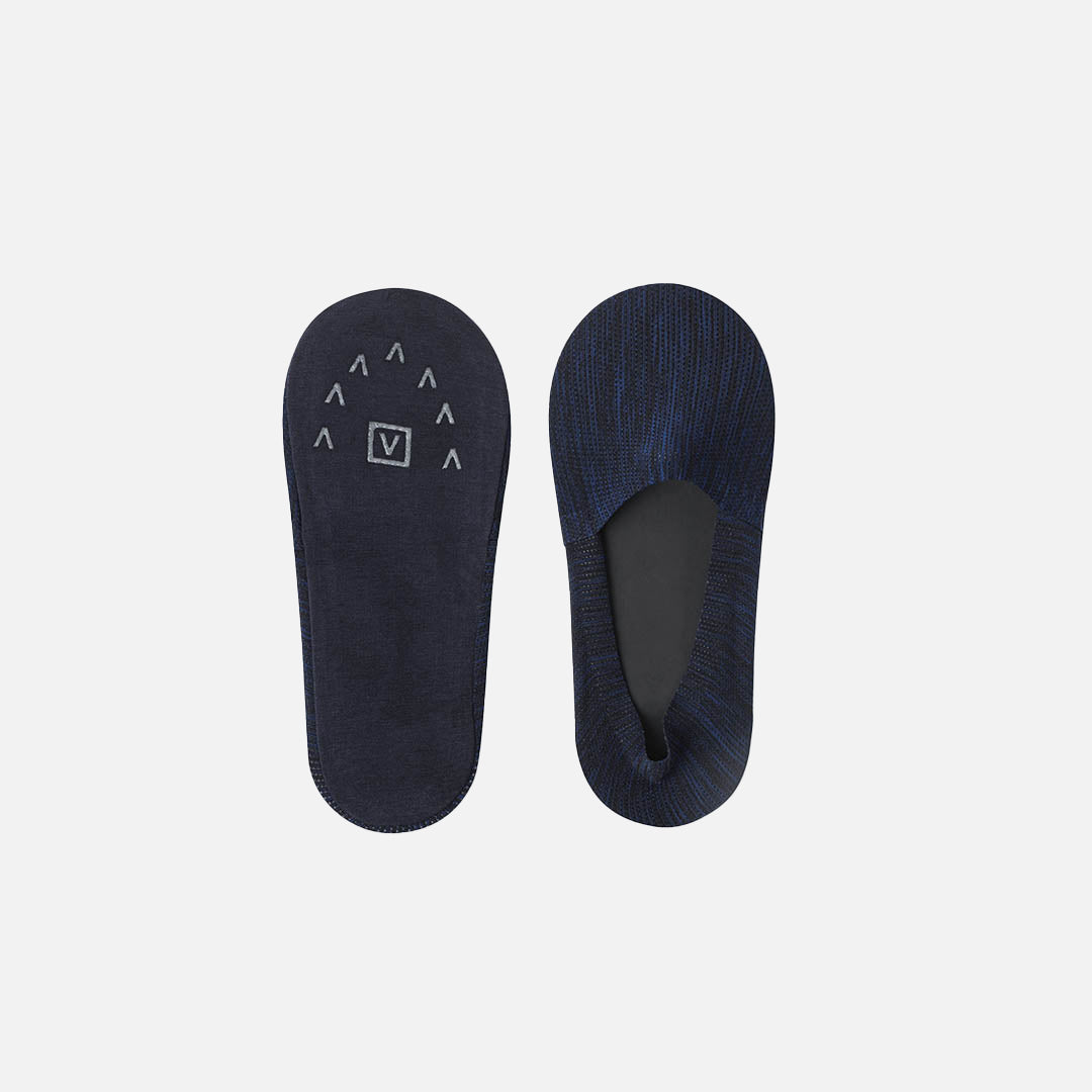 Lyon Midnight Loafer Socks - Blue