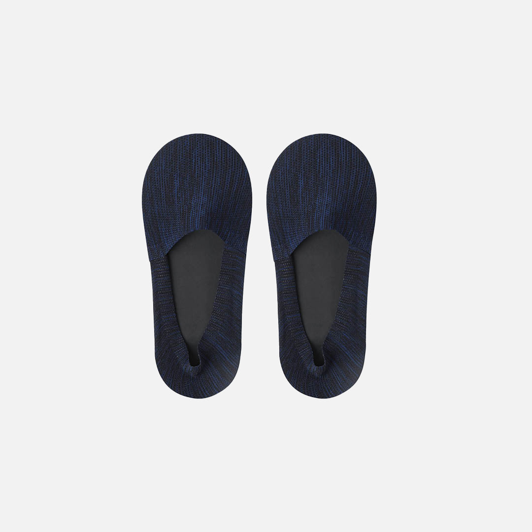 Lyon Midnight Loafer Socks - Blue