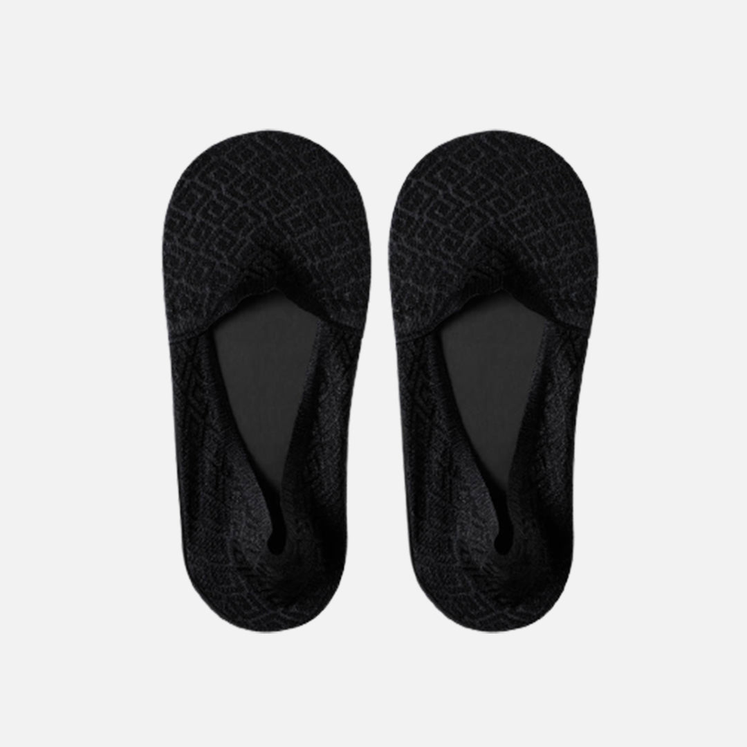 Kyoto Loafer Socks - Black