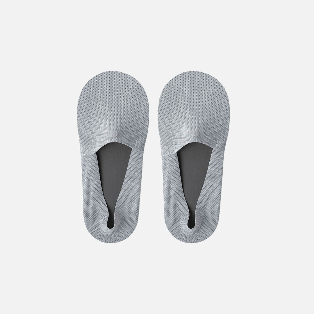 Lyon Shore Loafer Socks - Grey