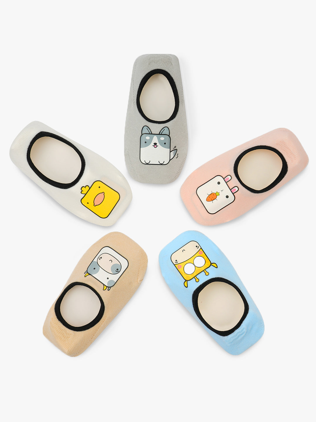 Cute Kids Pack of 5 Socks